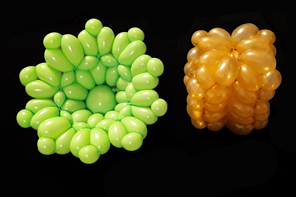 Three bubble Weave