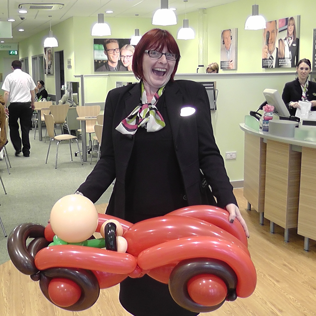 balloon car