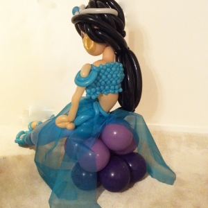Balloon model of Princess Jasmine